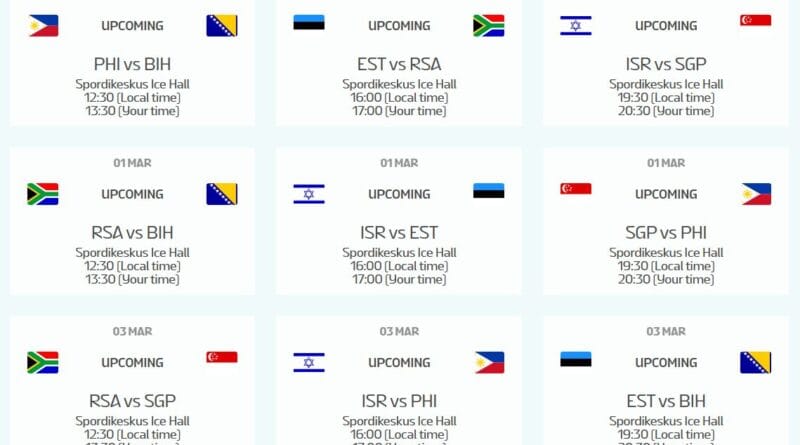 2026 Ice Hockey Women’s World Championship – Division III B image
