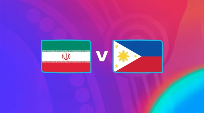 Iran vs Philippines Live Stream