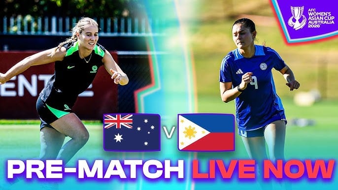 The Asian Cup Australia vs Philippines 2026 match opens the AFC Women’s Asian Cup on 1 March 2026 at Perth Stadium. With Australia entering as favorites and the Philippines looking to continue their rise in Asian football, this fixture promises excitement, intensity, and a strong start to the tournament.