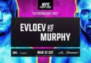 UFC Fight Night: Evloev vs. Murphy