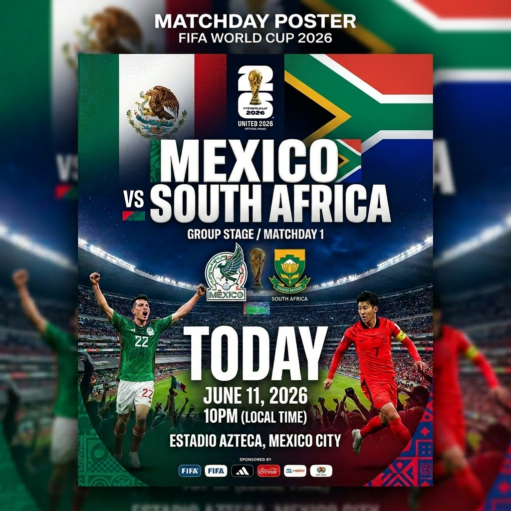 Mexico vs South Africa World Cup 2026 Live Stream: Kick-Off Time, Prediction & Viewing Guide